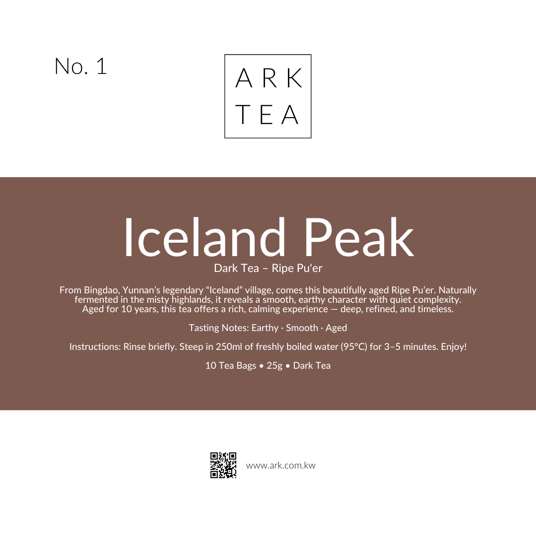 Iceland Peak Black Tea 10's