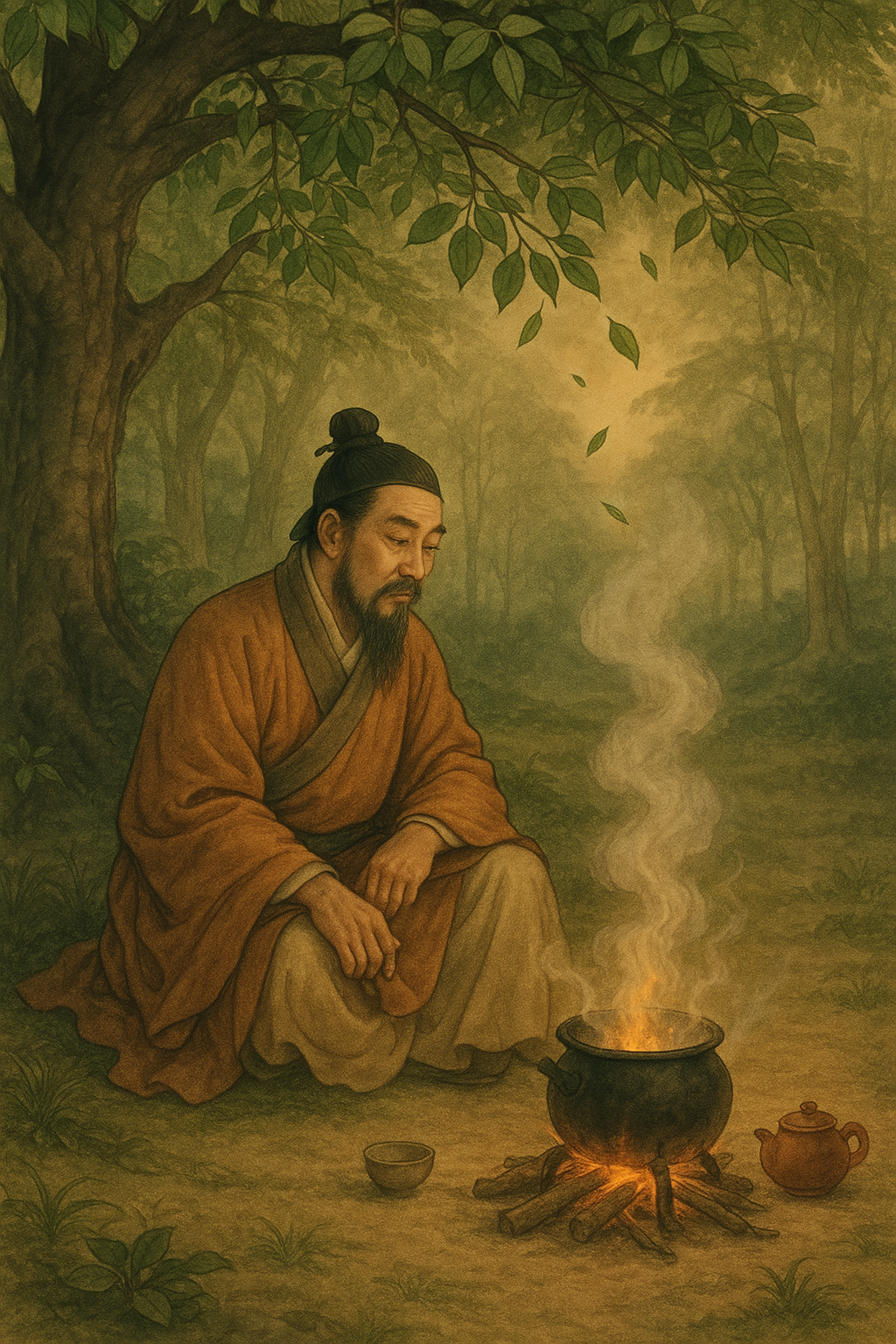 The Discovery of Tea – Emperor Shen Nung’s Moment
