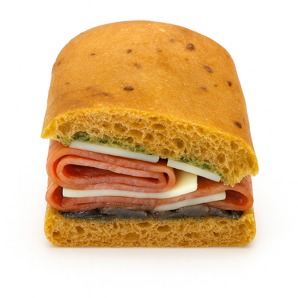 Turkey Bacon Focaccia