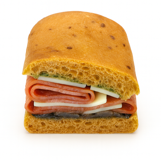 Turkey Bacon Focaccia